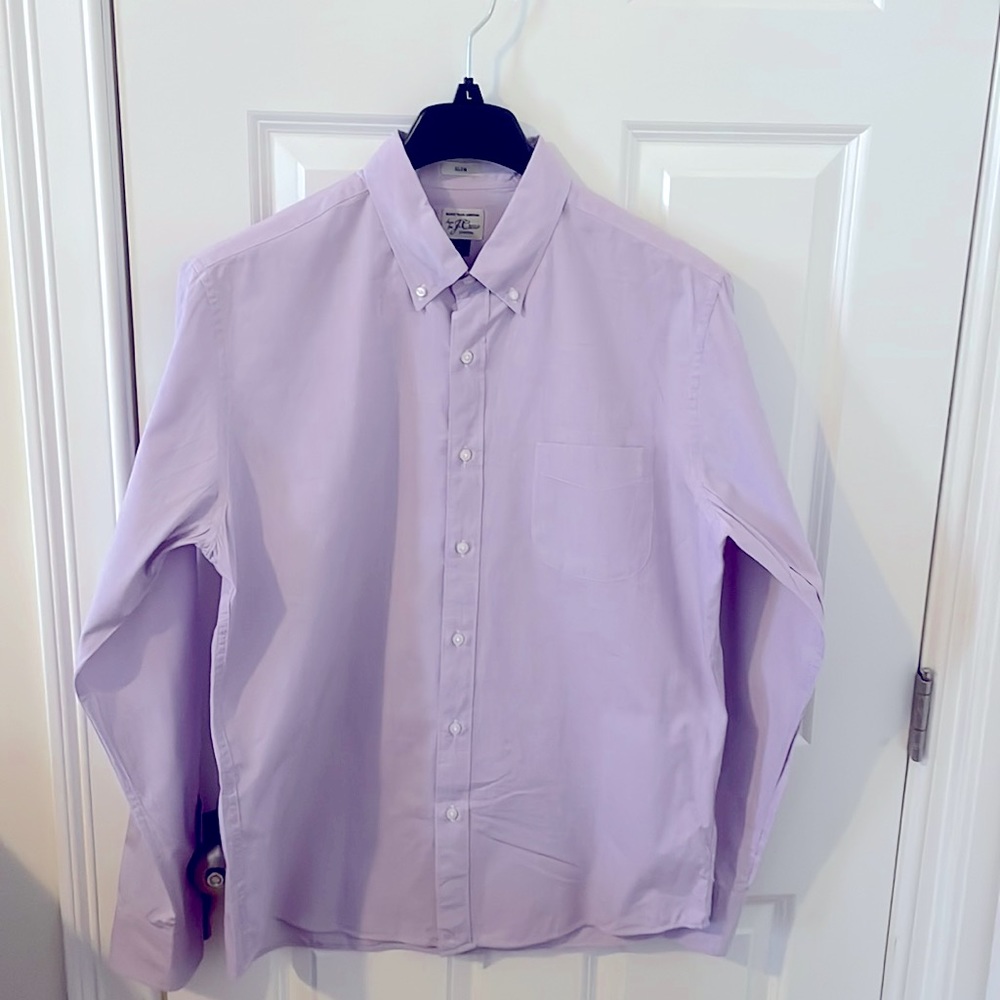 JCrew Secret Wash Shirt, Large, like new